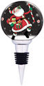 Ne'Qwa Art 7131402 Santa's Peppermint Wine Stopper