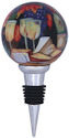 Ne'Qwa Art 7134403 Vineyard Harvest Wine Stopper