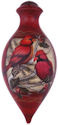 Ne'Qwa Art 7141107 Crimson Cardinals Ornament