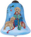 Ne'Qwa Art 7141131 Pups Snow Day Ornament