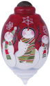 Ne'Qwa Art 7141145 Snowflake Friends Ornament
