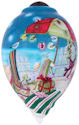 Ne'Qwa Art 7141153 Christmas At The Coast Ornament