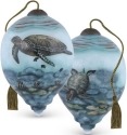 Ne'Qwa Art 7149905 Sea Turtles Ornament