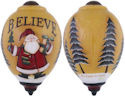 Ne'Qwa Art 7151101 Believe Santa Ornament