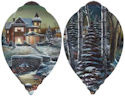 Ne'Qwa Art 7151138 Homeward Bound Ornament LE