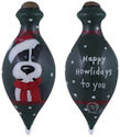 Ne'Qwa Art 7151144 Happy Howlidays To You Ornament