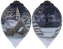 Ne'Qwa Art 7151168 Oh Come All Ye Faithful Ornament