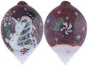 Ne'Qwa Art 7151174 Frosty's Peppermint Fun Ornament