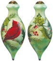 Ne'Qwa Art 7161139 Holly Cardinal Ornament