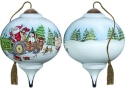 Ne'Qwa Art 7171145 Santa's Tree Farm Ornament