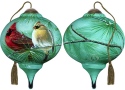 Ne'Qwa Art 7171165 Cardinals and White Pine Ornament