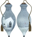 Ne'Qwa Art 7171183 Winter Church Ornament