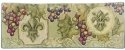 Ne'Qwa Art 7171210 Fleur De Lis Vines Tray