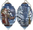 Ne'Qwa Art 7181101 Santa's Woodland Friends Ornament LE