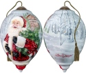 Ne'Qwa Art 7181109 Santa's Holiday Wreath Ornament