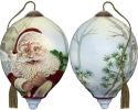 Ne'Qwa Art 7181113 Winter Santa Ornament