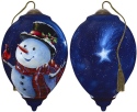 Ne'Qwa Art 7181121 Magic of Christmas Snowman Ornament
