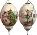 Ne'Qwa Art 7181131 I'll Be Home For Christmas Snowman Ornament