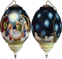 Ne'Qwa Art 7181136 Joy To The World Nativity Ornament