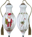 Ne'Qwa Art 7181142 Nutcracker Santa Ornament