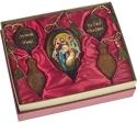 Ne'Qwa Art 7181151 Holy Nativity Gift Ornament Set of 5