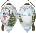 Ne'Qwa Art 7191120 Winter Scene Ornament