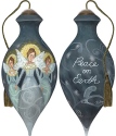 Ne'Qwa Art 7191128 Peace On Earth Ornament