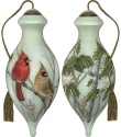 Ne'Qwa Art 7191137 Cardinals In Sumac Ornament