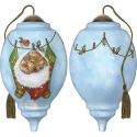 Ne'Qwa Art 7191148 Santa's Sleepy Helper Ornament