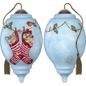 Ne'Qwa Art 7191149 Kittens In Stockings Ornament