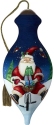 Ne'Qwa Art 7201129 Santa Riding Bike Ornament