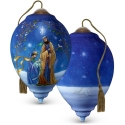 Ne'Qwa Art 7201134i Holy Family Under The Stars Ornament