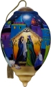Ne'Qwa Art 7211124 Stylized Nativity Scene with Minaret Ornament