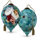 Ne'Qwa Art 7221131 Kitten and Puppy In Stockings Ornament