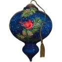 Ne'Qwa Art 7231107 Cardinals On Christmas Mailbox Ornament