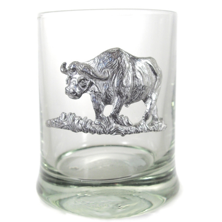 Ngwenya NGC04P Buffalo Whiskey Glass Tumbler