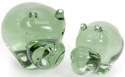 Ngwenya NG03C Hippo Medium Recycled Glass Figurine