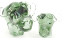 Ngwenya NG04C Buffalo Medium Recycled Glass Figurine