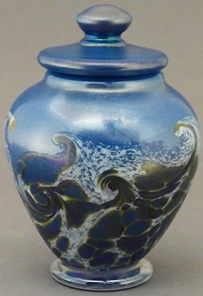 Orient and Flume 4445 Ocean Wave Keepsake Jar