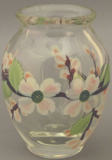 Orient and Flume 5475 Pink Dogwood Vase