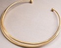Special Sale SALE4035426 OTM Fashion Jewelry 4035426 Neck Collar Gold Finish Brass