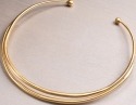 OTM Fashion Jewelry 4035426 Neck Collar Gold Finish Brass