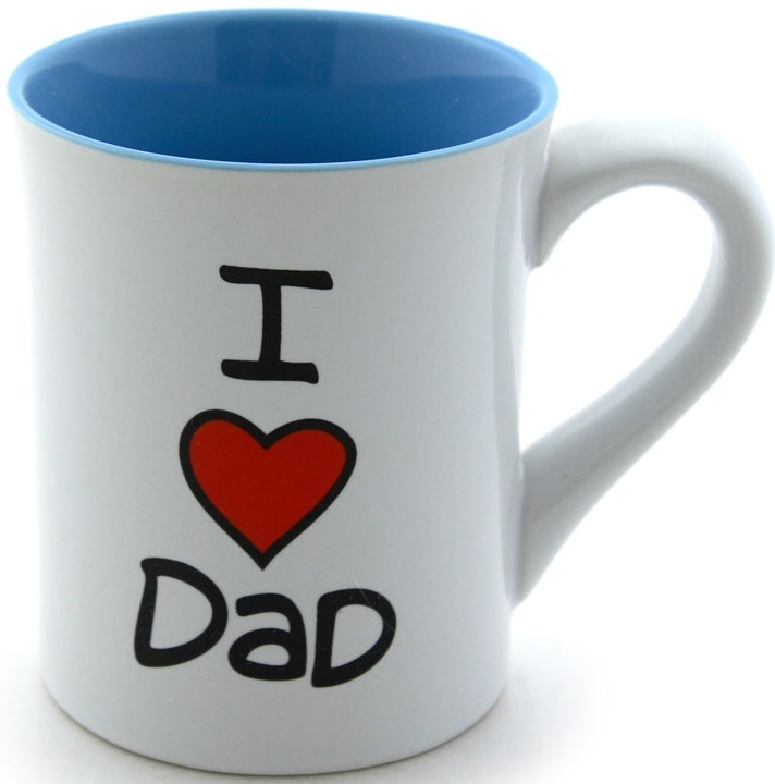 Our Name Is Mud 4026594 I Heart Dad Mug Set of 2