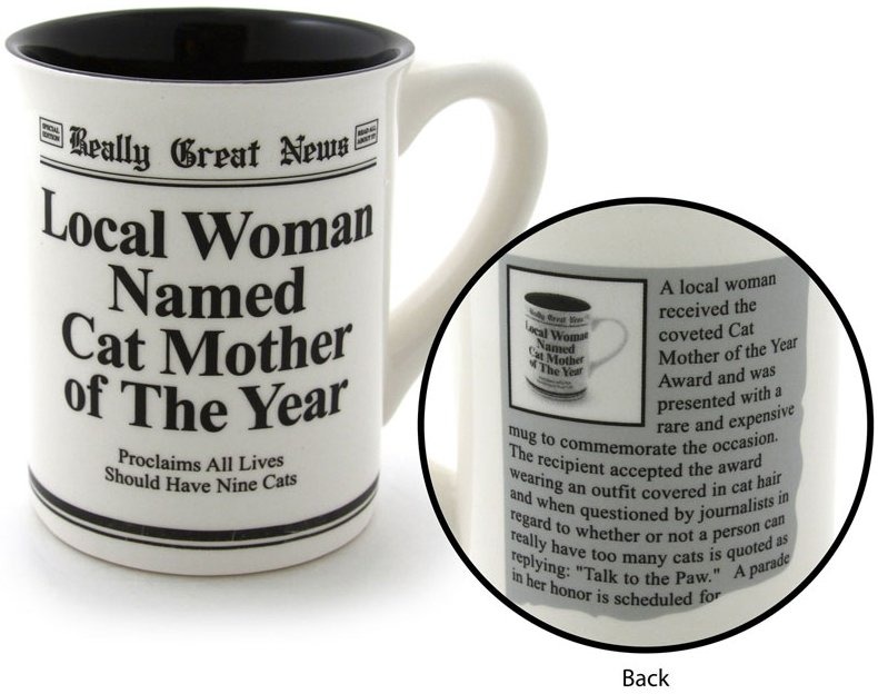Our Name Is Mud 4032436i Cat Mother Of The Year Mug