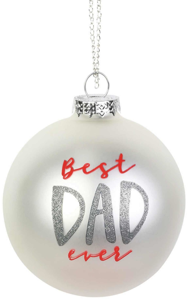 Our Name Is Mud 6005107 Glitter Dad Ornament