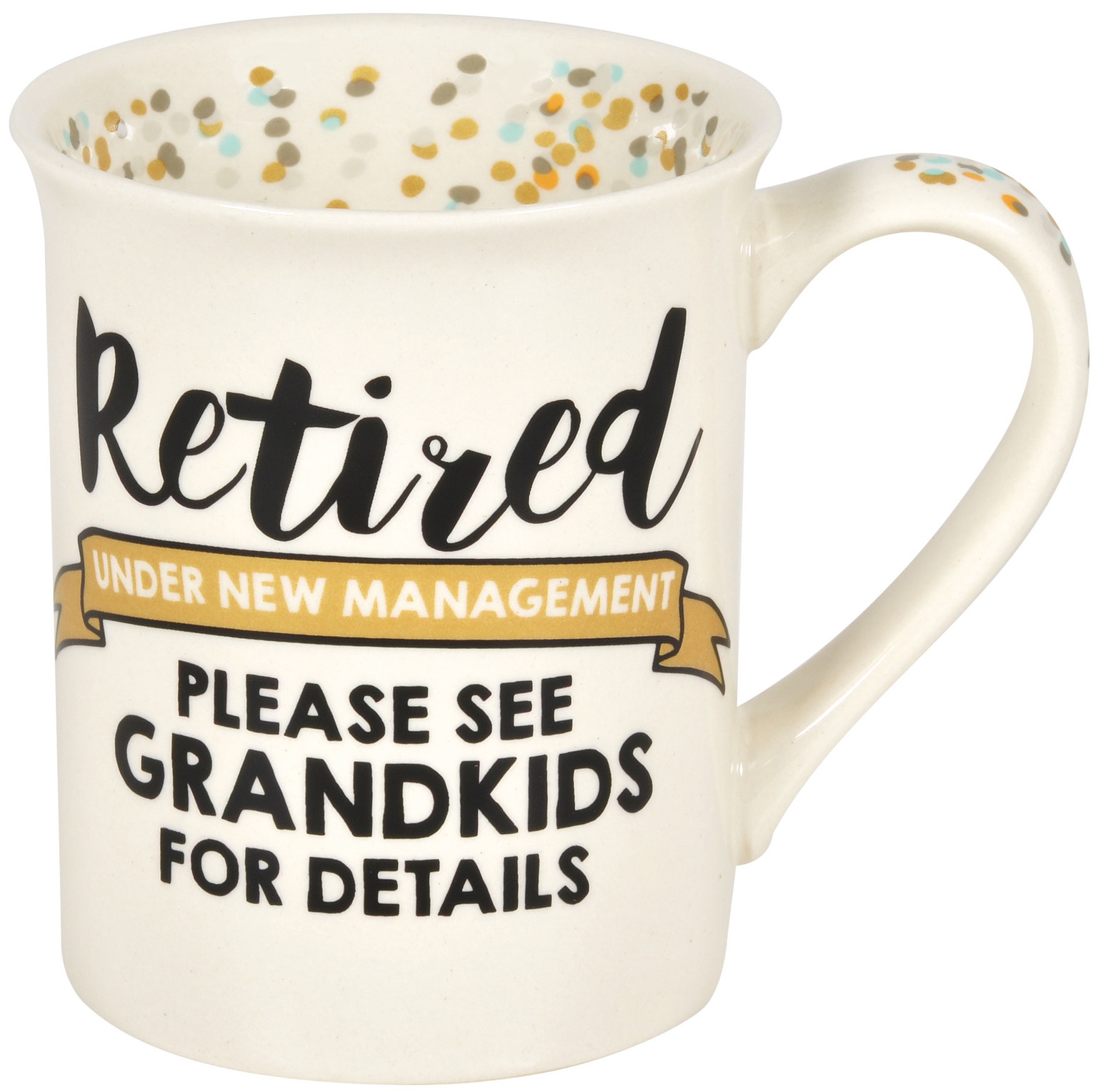 Our Name Is Mud 6005700 Retired with Grandkids Mug Set of 2