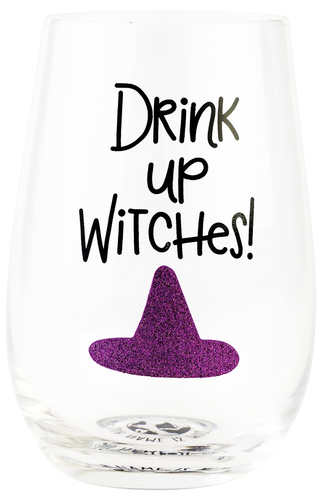 Our Name Is Mud 6006764 Drink Up Witches Wine Glass