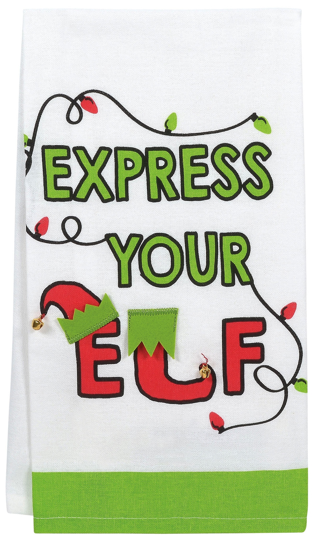 Our Name Is Mud 6006773 Express Your Elf Tea Towel