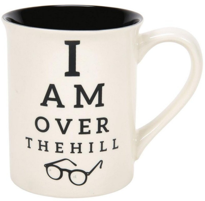Our Name Is Mud 6009284 Over the Hill Mug Set of 2