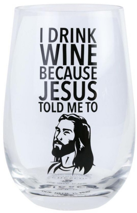 Our Name Is Mud 6009298 Jesus Glass